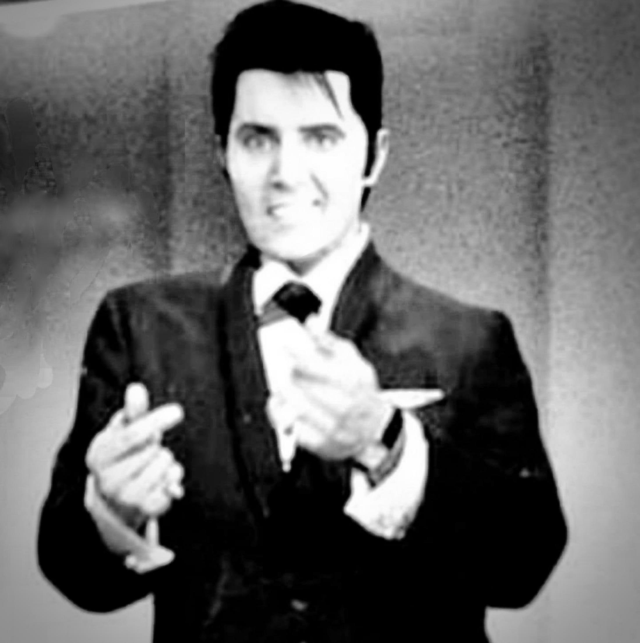 Rob Kingsley in a black tuxedo